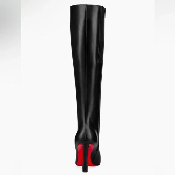 NEW Christian Louboutin Knee-High Boots 8.5 - Picture 3 of 9